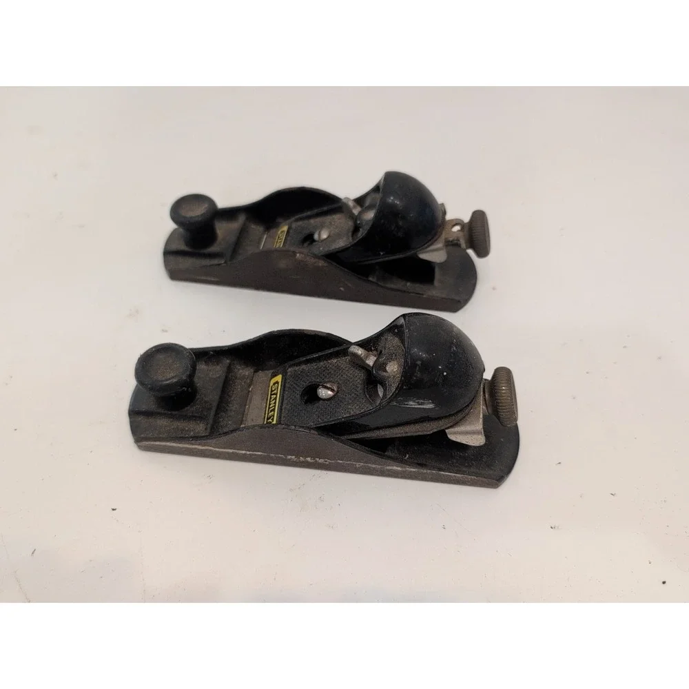 Vintage Stanley No. G12-220 Block Plane Lot Of 2 Planes - Picture 2 of 5